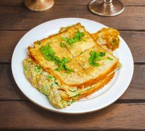 Bread omelette