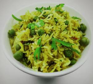 Green Peas Fried Rice