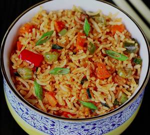 Veg schezwan fried rice