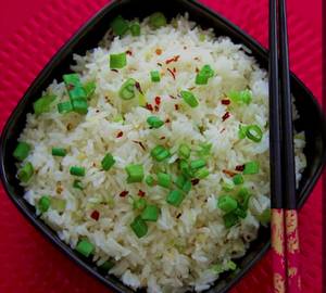 Onion Chilli Fried Rice