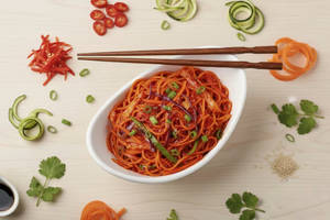 Schezwan noodles