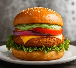 Mint Dressing Paneer Burger