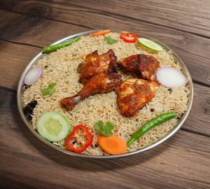 Mandi with grill chicken