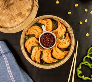 Supreme Masala Himalayan Full Paneer Momo (Full) ( Fry ) ,