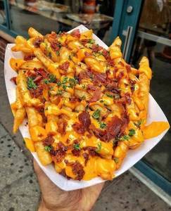 Loaded peri peri fries