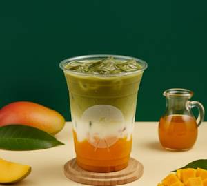 Mango Matcha Latte