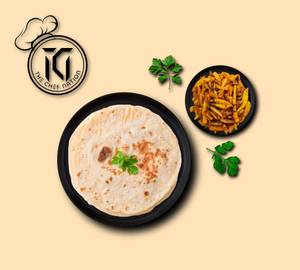 2 Roti  With Aloo Bhujia