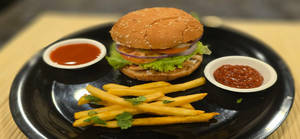 Grill Chicken Spicy Cheese Burger