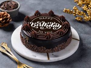 Birthday Bliss Bento Truffle Cake (250 gm)