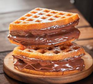 Naked nutella waffle
