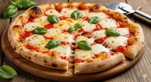 Cheese and tomato pizza [large]