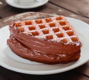 Peanut Butter Chocolate Waffles