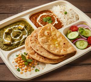 Palak Paneer Thali