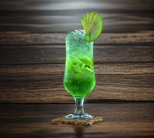 Green apple mojito