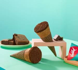 Choco Brownie Flingo- Ice Cream Cone [110 Ml] (Pack Of 5)