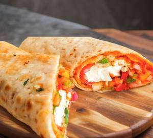 Paneer tikka roll