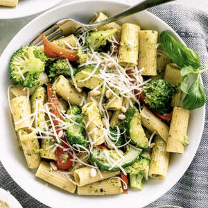 Basil Pesto Sauce Pasta