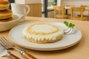 Belgian White Chocolate Pancake