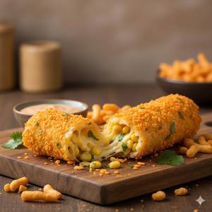 Cheese Corn Kurkure Spring Roll