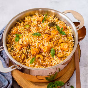 Paneer tikka biryani