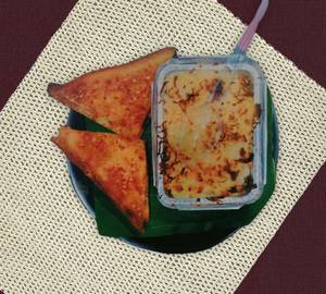 Corn augratin (jain)