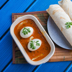 Egg Curry & Paratha Combo