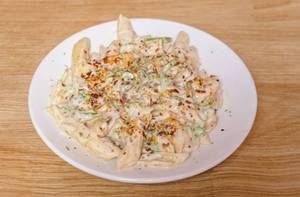 Chicken white sauce pasta