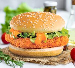 Paneer tikki burger
