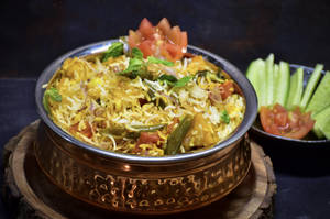 Hyderabadi Biryani (veg)
