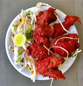 Hot and spicy chicken tikka 8 pieces
