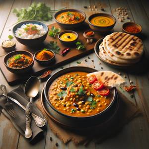 Chole Bhature (2 Pcs)