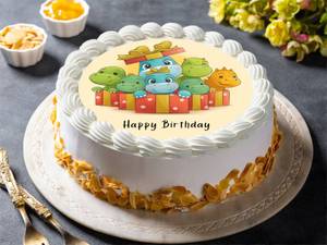 Dino Surprise Pineapple Cake (500 gm)