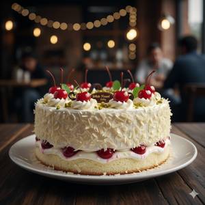 White forest cake [450 gm]