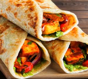 Chilli paneer roll