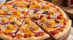 Paneer And Onion Pizza