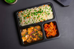 Chicken 65 And Egg Fried Rice Combo