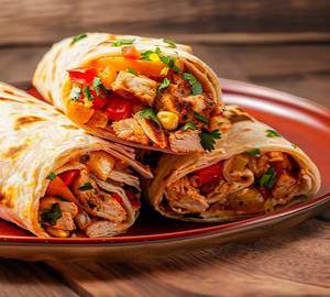 Afghani chicken roll
