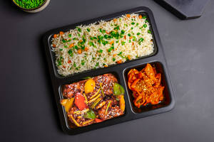 Teriyaki Chicken And Egg Fried Rice Combo