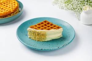 Belgian White Chocolate Waffle