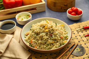 Veg Burnt Ginger Fried Rice (full)