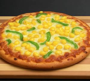 Capsicum And Golden Corn Pizza