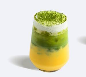 Mango Matcha Latte (Iced)