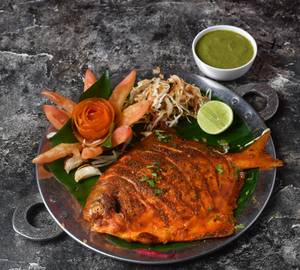 Pomfret Fry (South Indian Style)