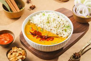 Dal Tadka With Jeera Rice