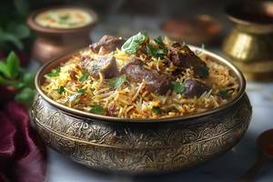 Hyderabadi Mutton Dum Biryani