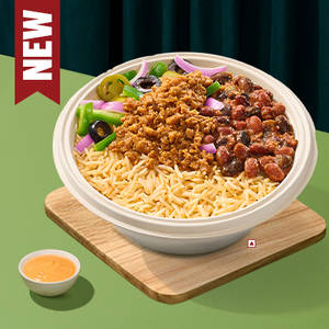 Spicy Chicken Keema Rice Bowl