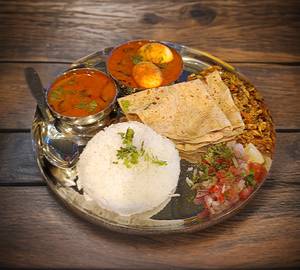 Egg thali