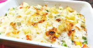 Baked Veg Pineapple