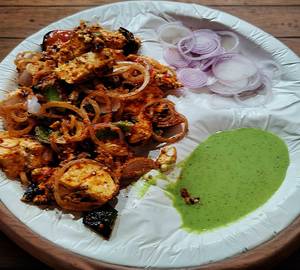 Achari paneer tikka