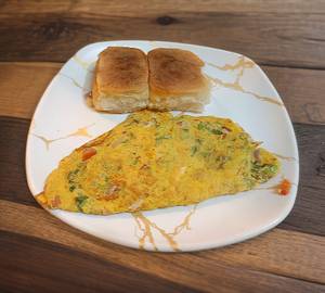 Omelette pav 2eggs